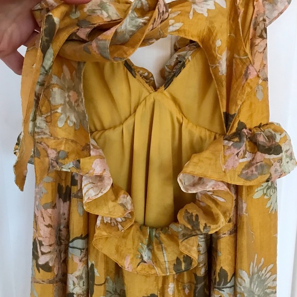 H&M Floral Yellow Maxi Dress - Picture 7 of 12